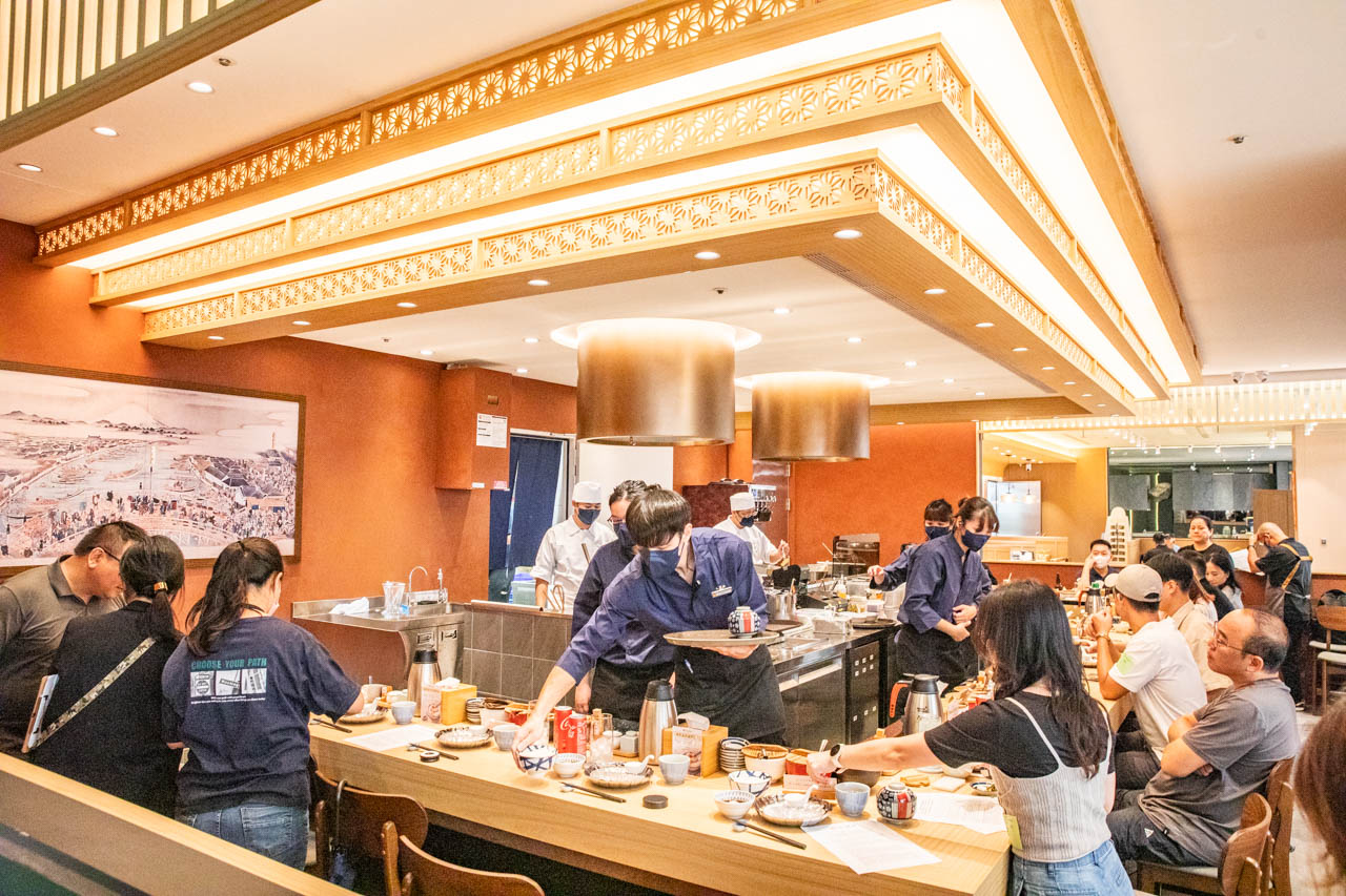 金子半之助-天婦羅專門店大巨蛋店,台北大巨蛋美食,台北美食