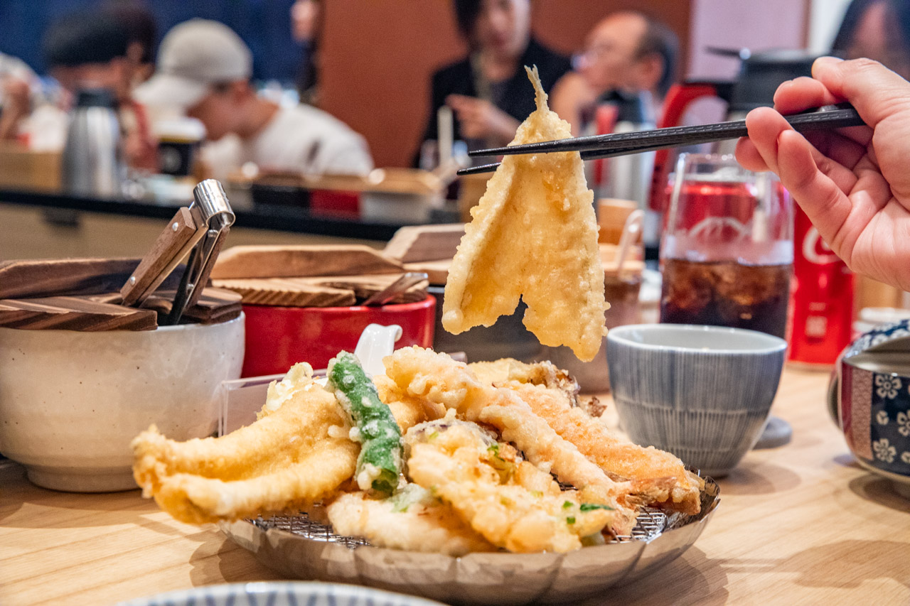 金子半之助-天婦羅專門店大巨蛋店,台北大巨蛋美食,台北美食