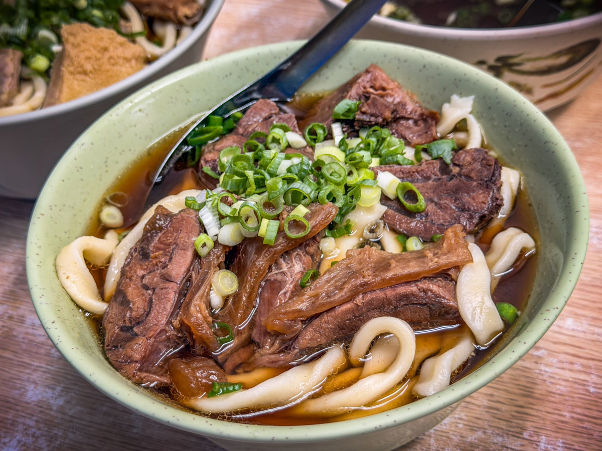 台北牛肉麵,西門町牛肉麵,老劉刀切牛肉麵