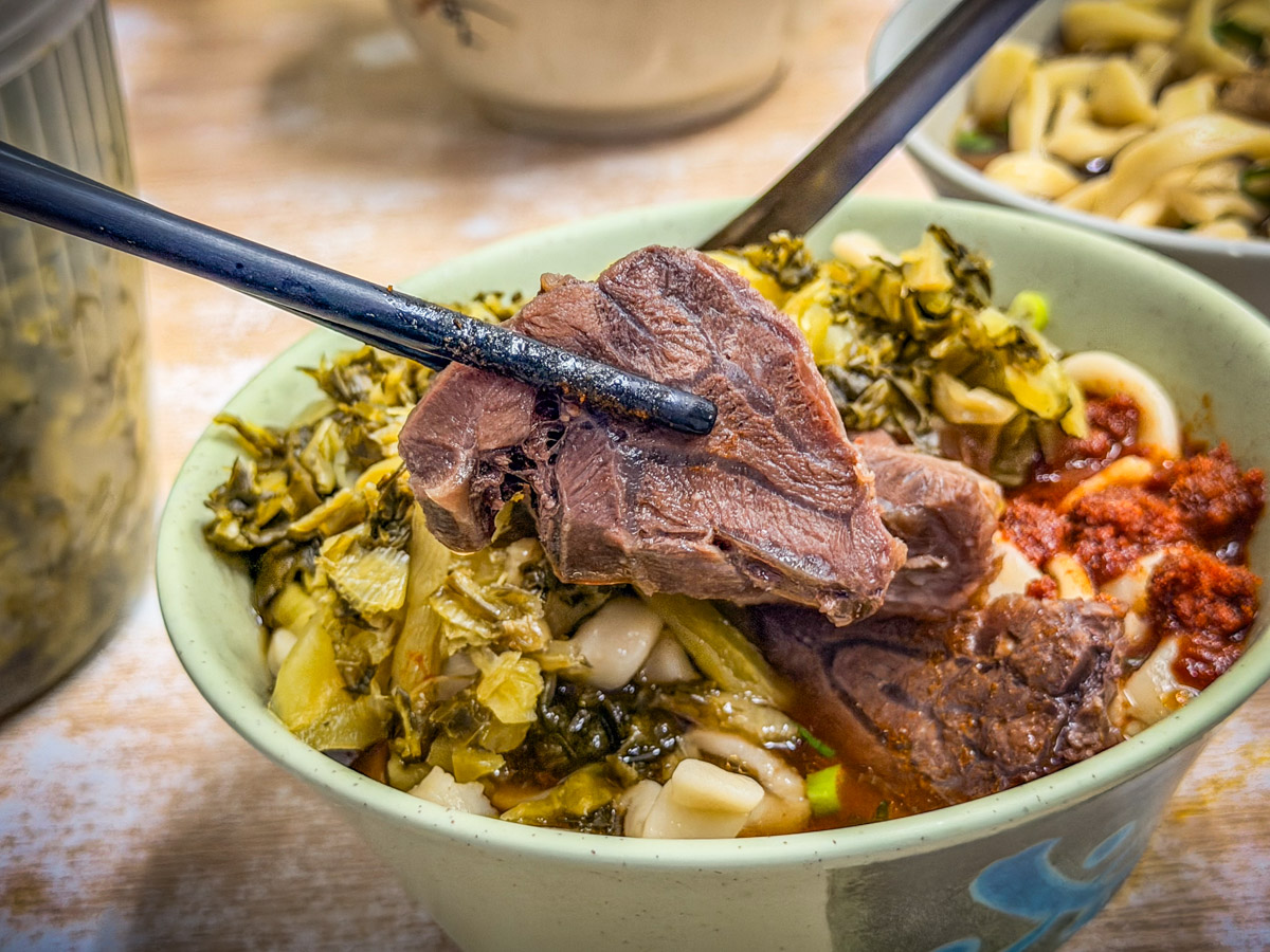 台北牛肉麵,西門町牛肉麵,老劉刀切牛肉麵