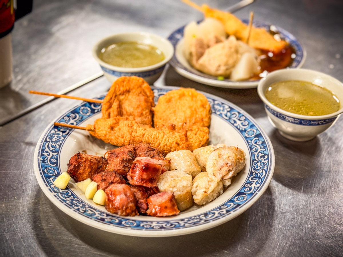 台南美食,台南香腸,體育場阿輝黑輪