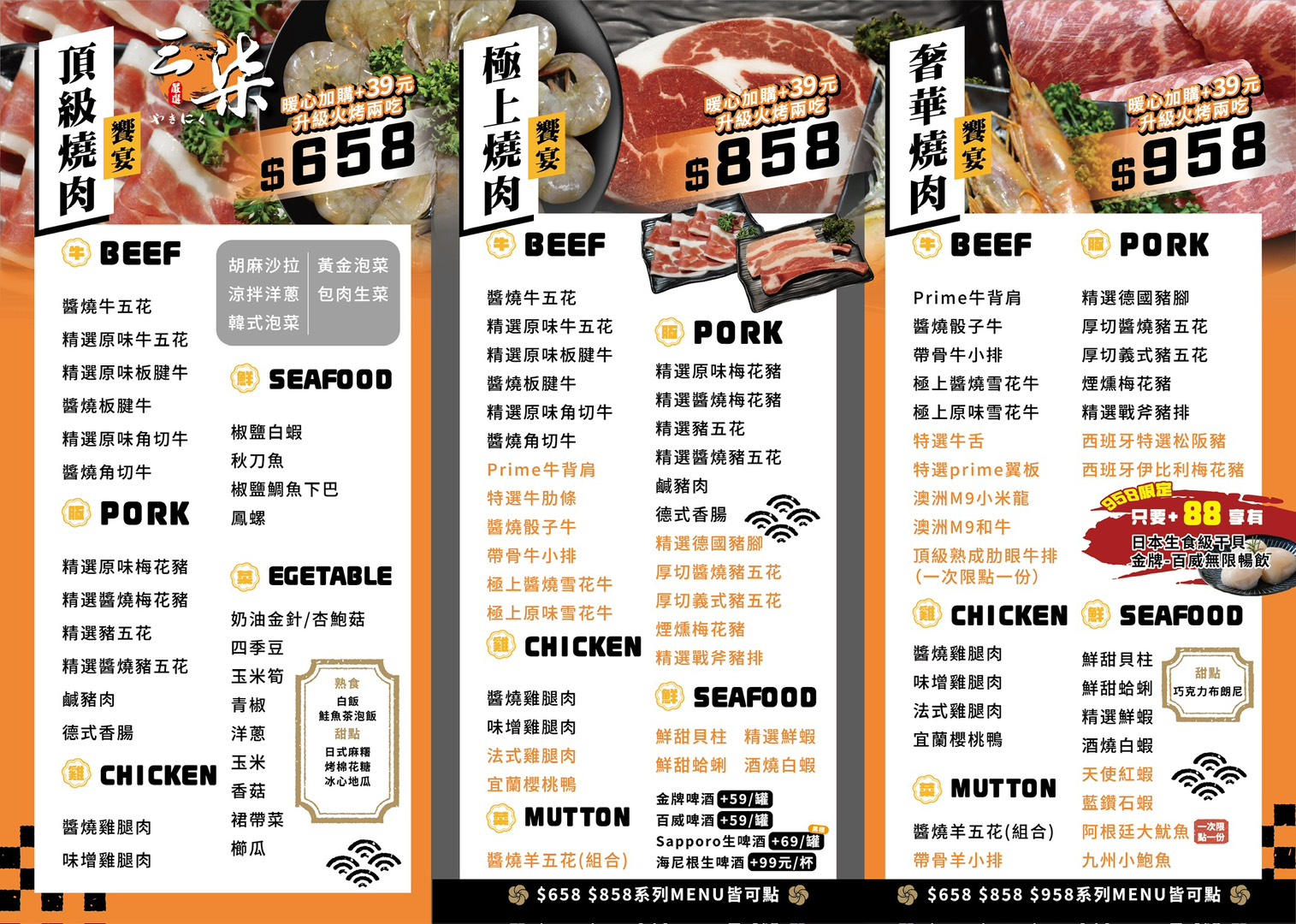 桃園燒肉吃到飽,桃園吃到飽,三柒燒肉專門店桃園中華店