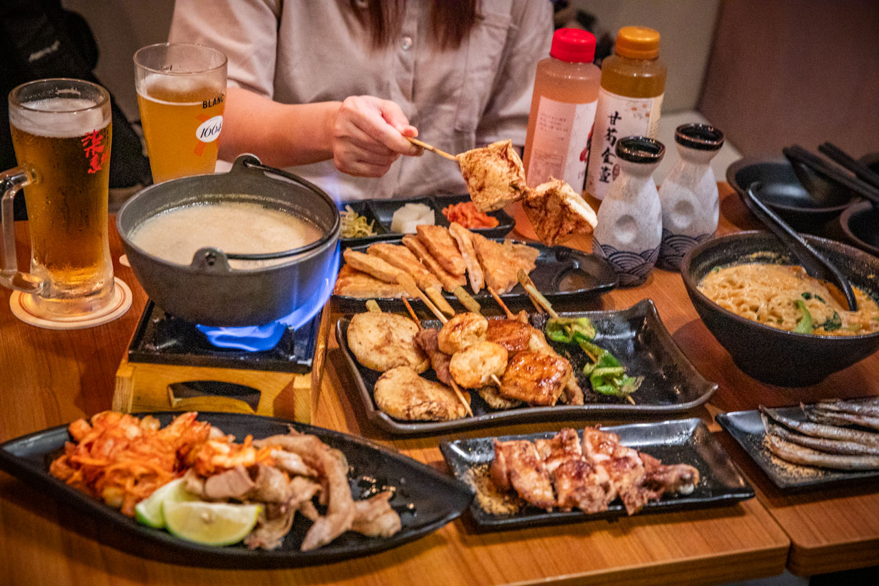 林口美食,林口居酒屋,柒息地串燒居酒屋林口遠雄店 @大手牽小手。玩樂趣