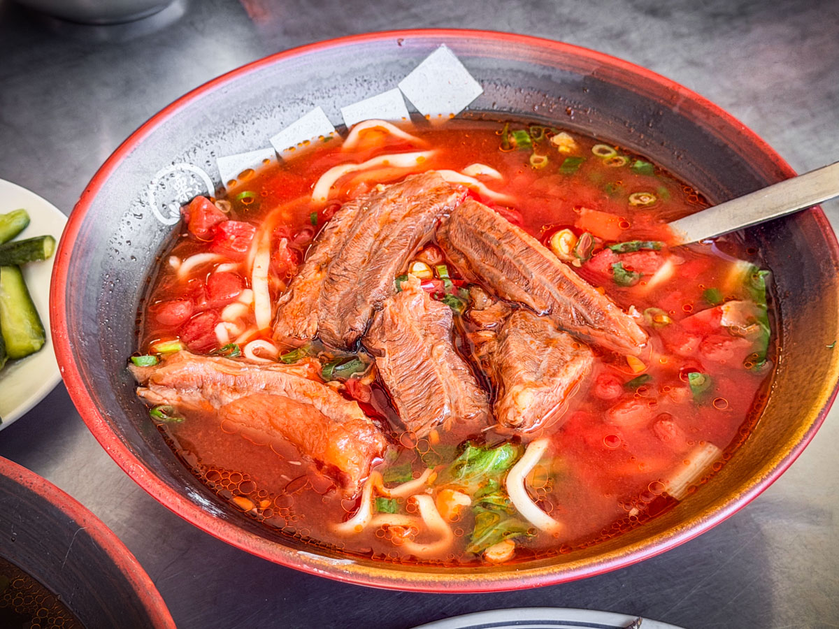 北投美食,北投牛肉麵,粟家牛肉麵