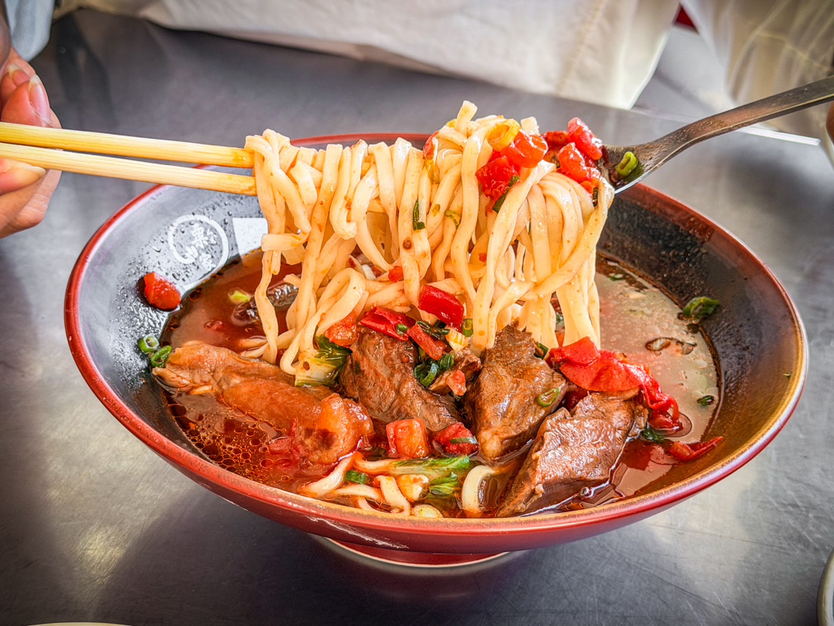 北投美食,北投牛肉麵,粟家牛肉麵