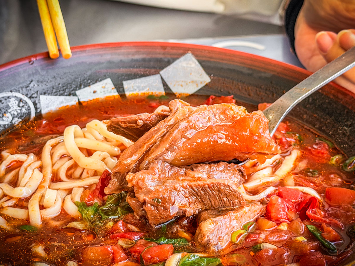北投美食,北投牛肉麵,粟家牛肉麵