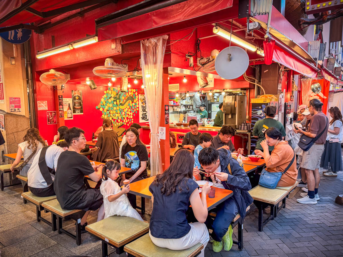 大阪美食,大阪拉麵,金龍拉麵道頓堀店
