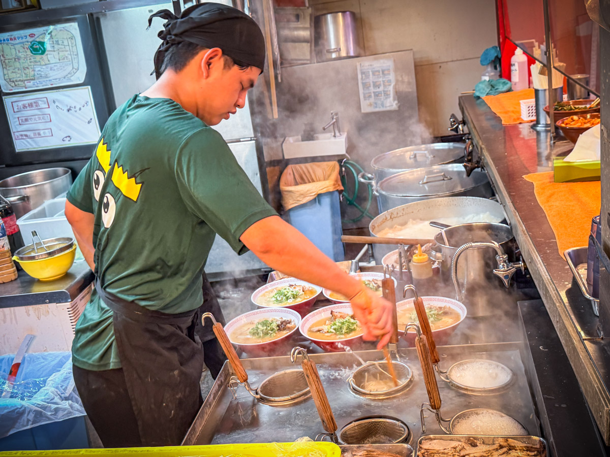 大阪美食,大阪拉麵,金龍拉麵道頓堀店
