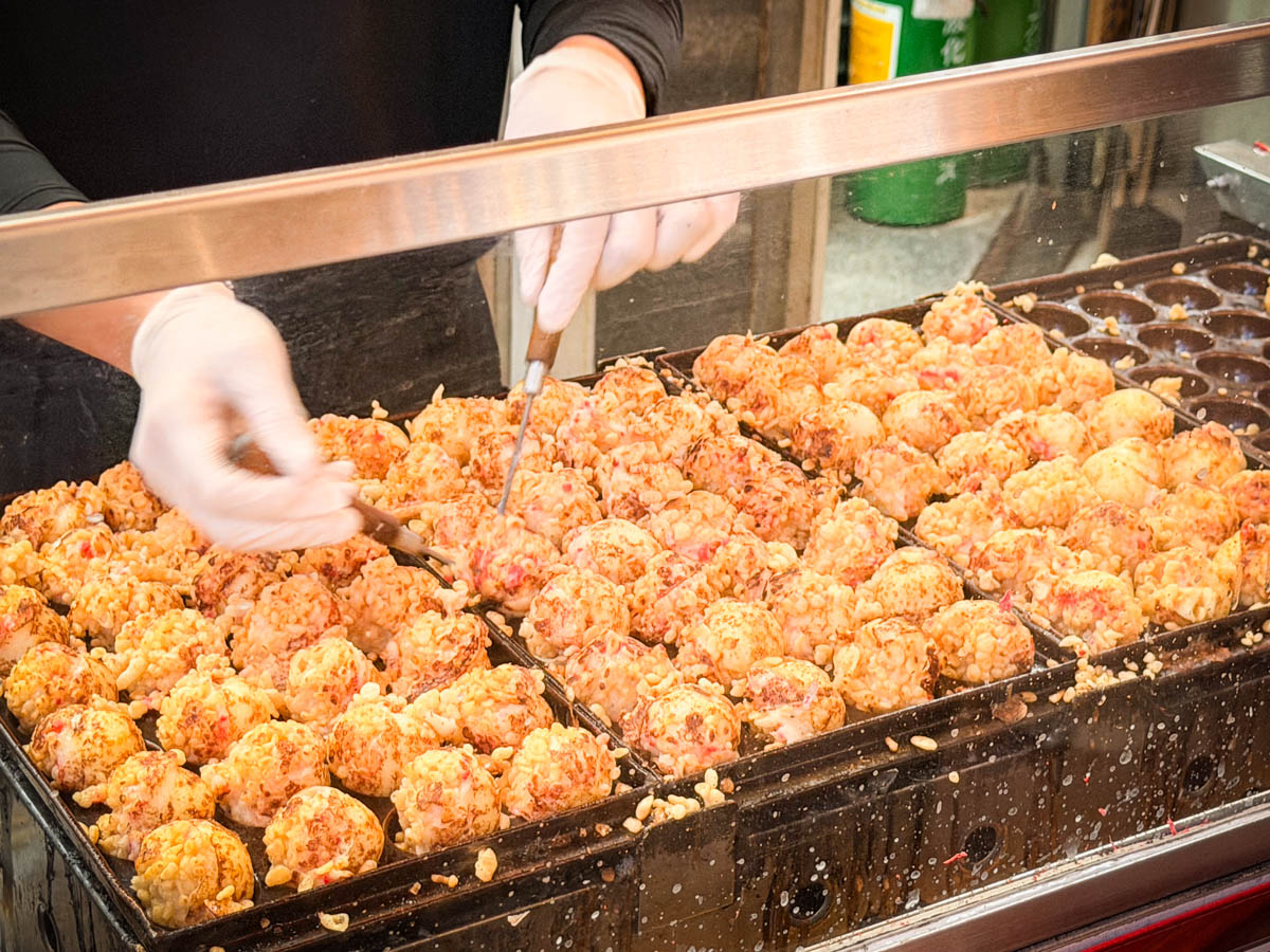 大阪美食,大阪章魚燒,章魚燒十八番