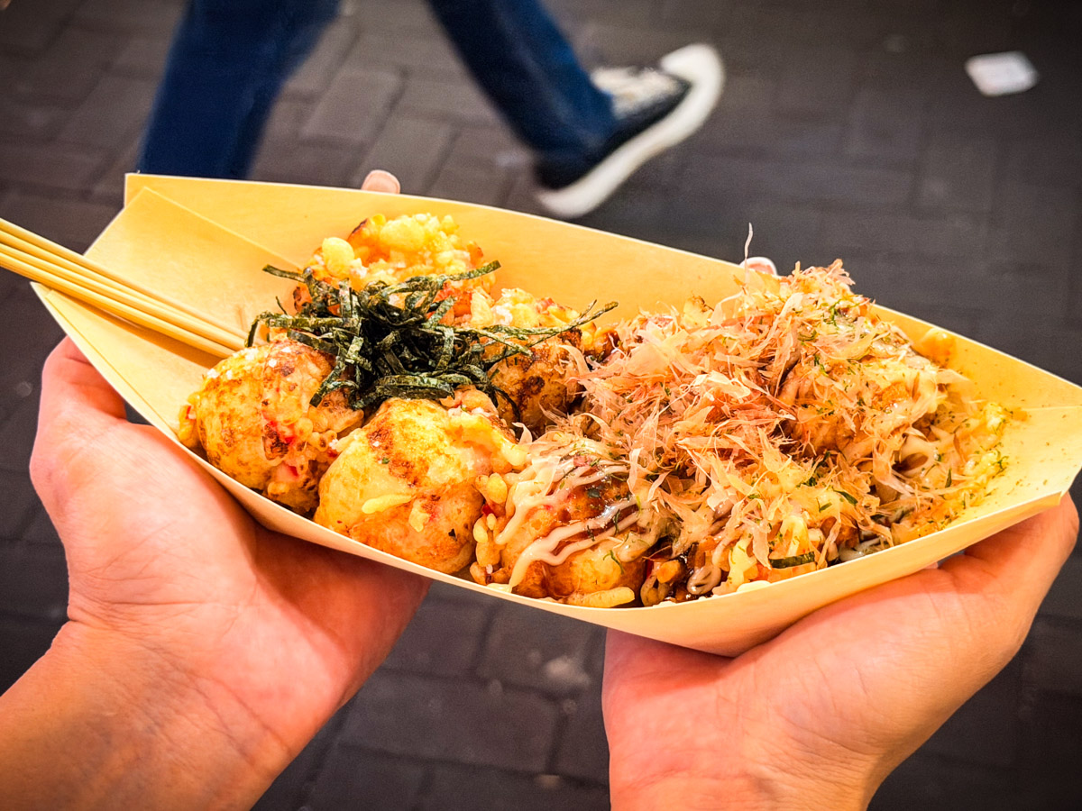 大阪美食,大阪章魚燒,章魚燒十八番