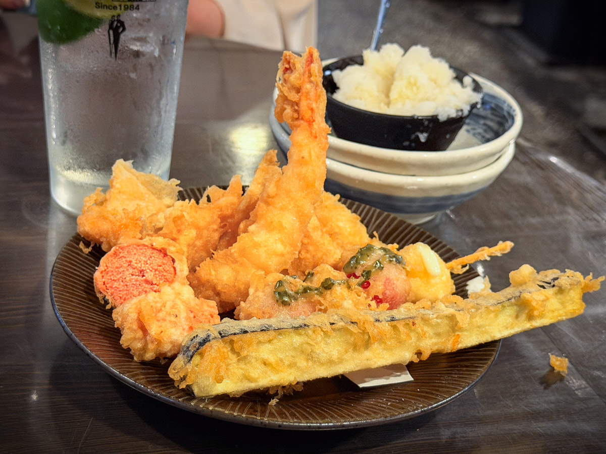 大阪美食,大阪餐廳,天婦羅大吉